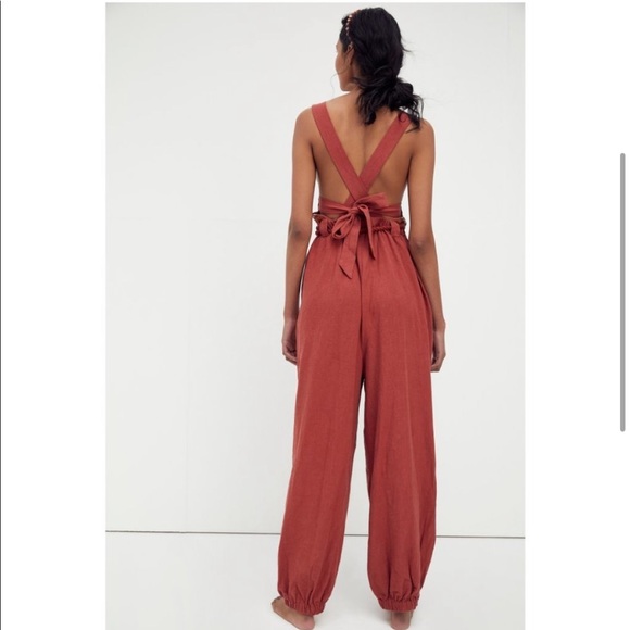 Free People Sienna smocked jumpsuit - Picture 4 of 4